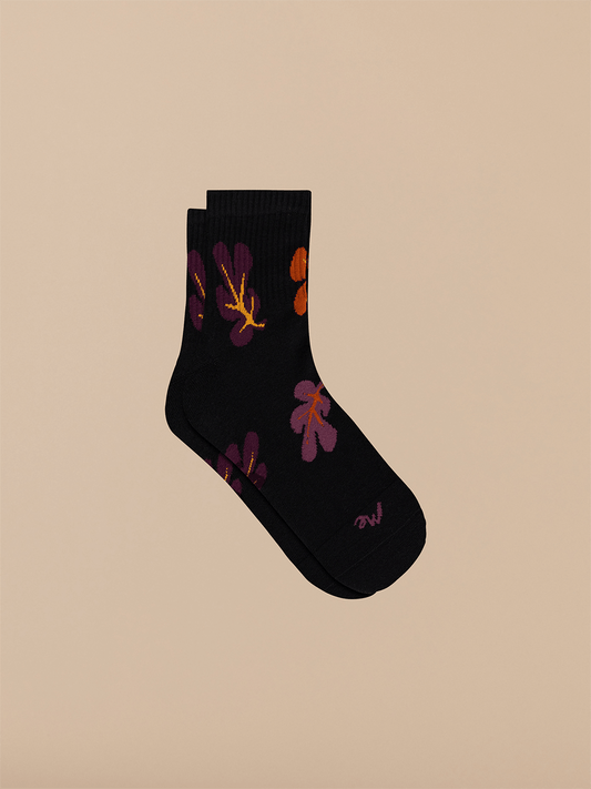 UltraModal™ Quarter Sock | Fall Leaves