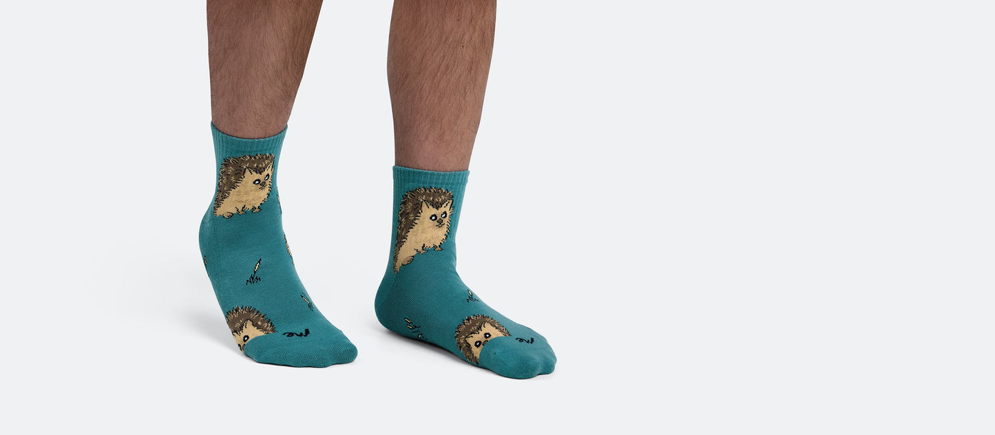 UltraModal™ Quarter Sock | Hedgehogs