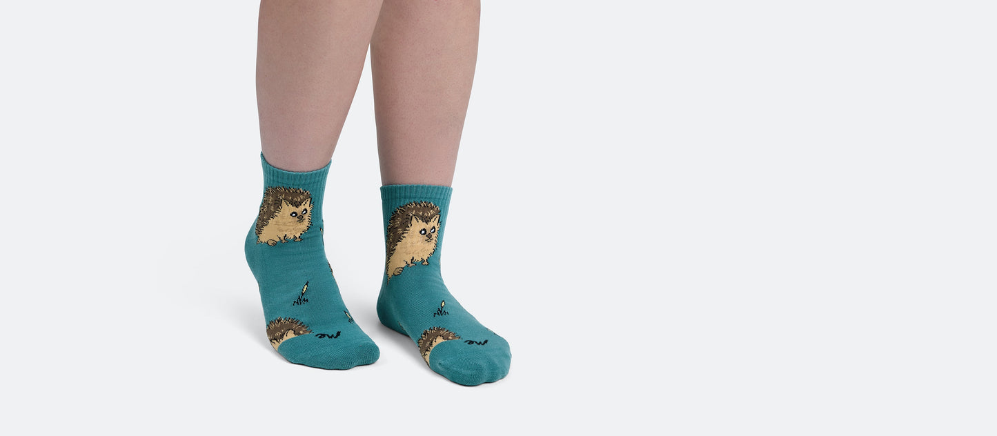 UltraModal™ Quarter Sock | Hedgehogs