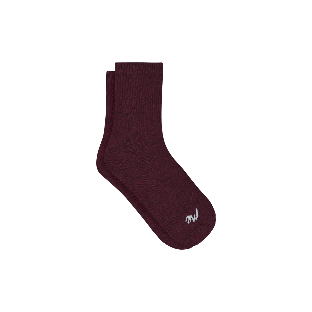 UltraModal™ Quarter Sock | Heather Wine