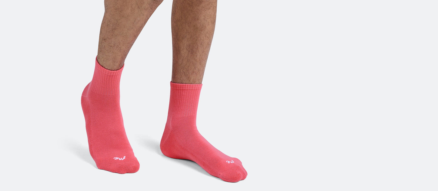 UltraModal™ Quarter Sock | Pink Ombre