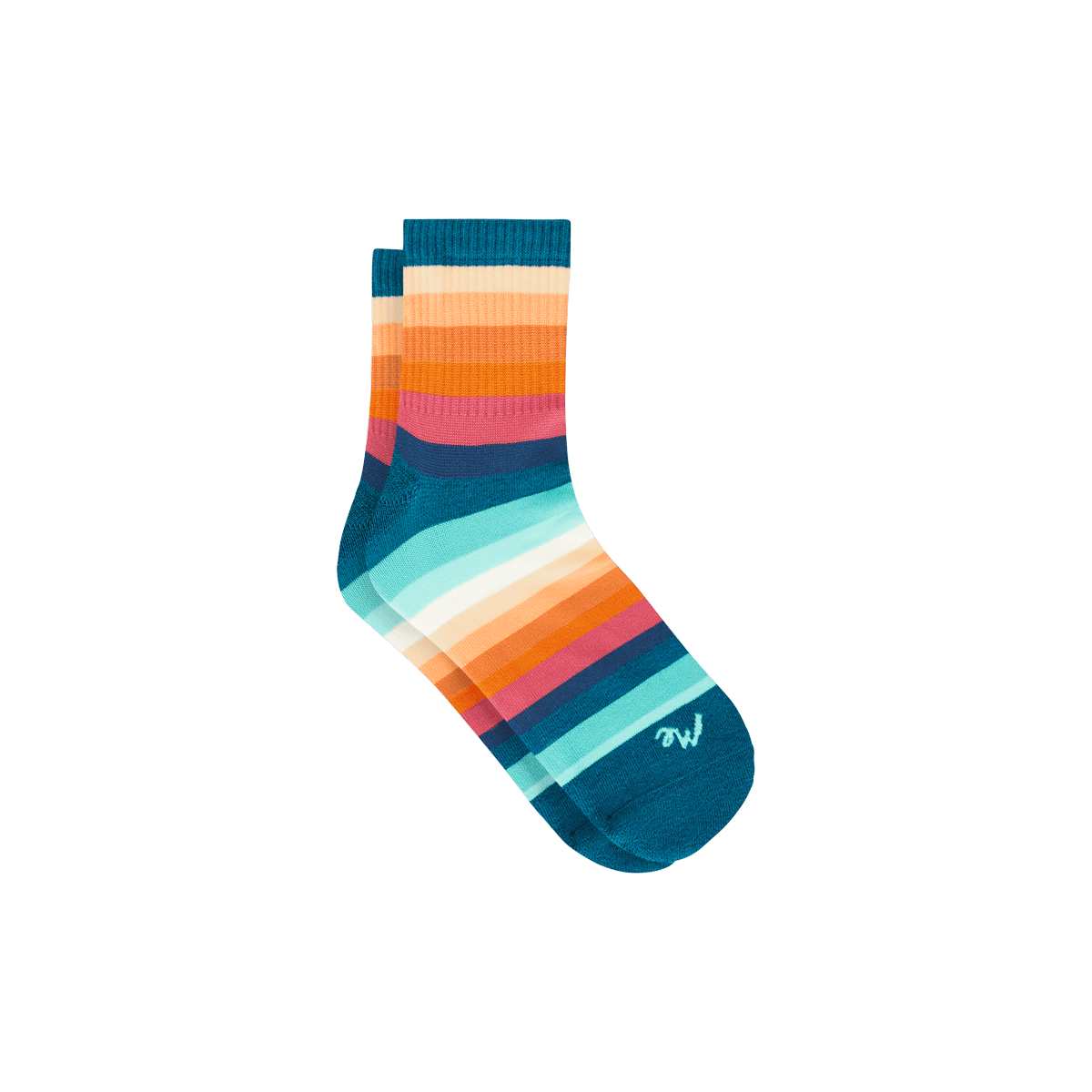 UltraModal™ Quarter Sock | Pool Stripes