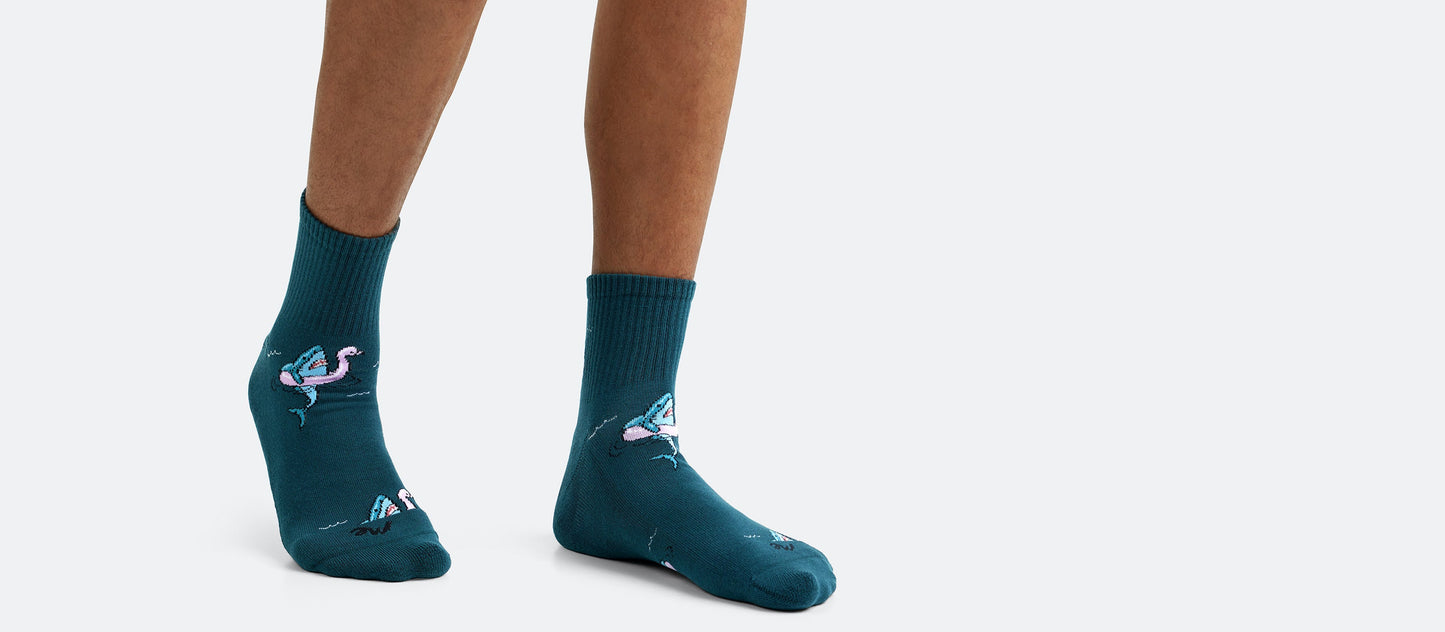 UltraModal™ Quarter Sock | Pool Sharks 2.0