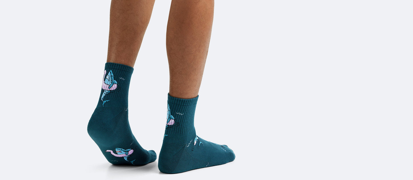 UltraModal™ Quarter Sock | Pool Sharks 2.0