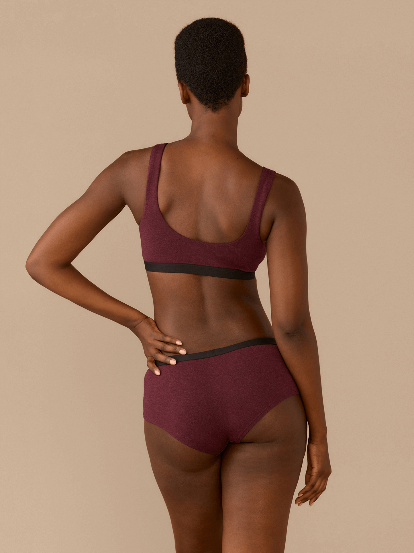 Cheeky Brief | Heather Wine