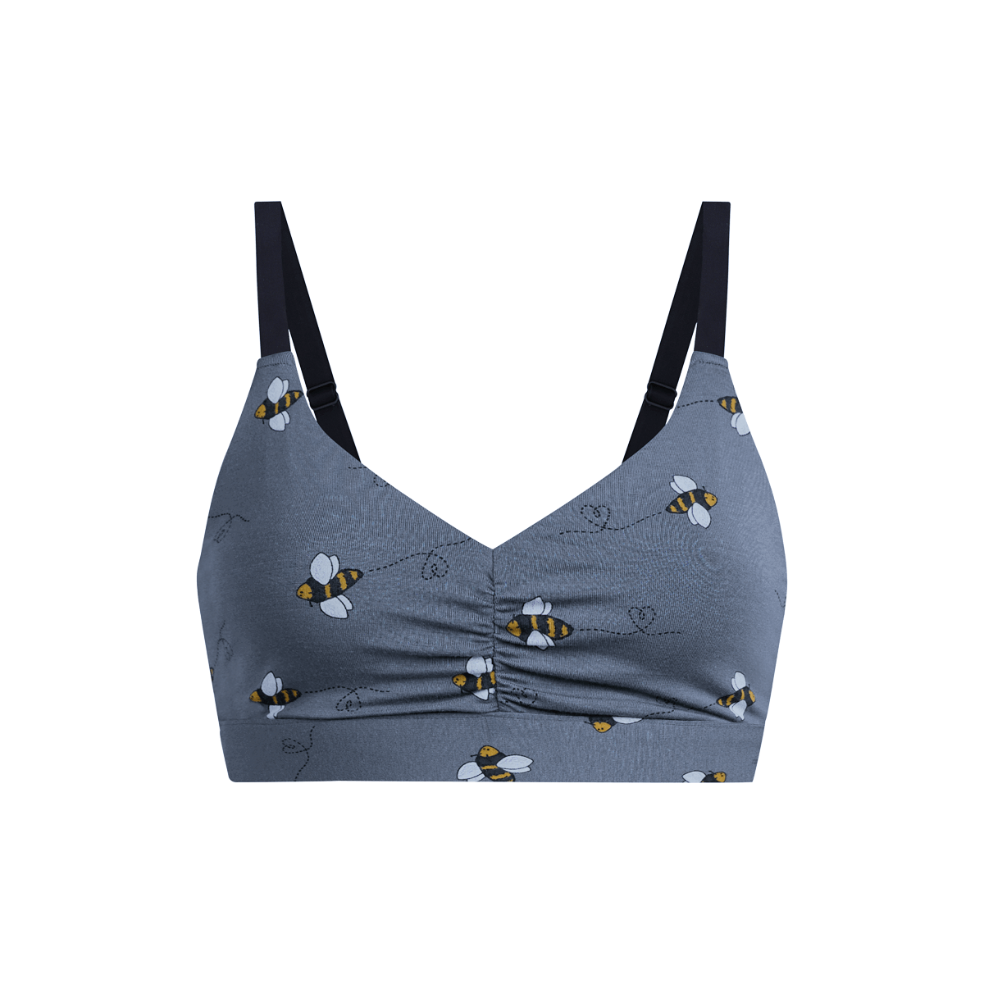 Curvy UltraModal™ FeelFree Ruched Bralette | Let It Bee