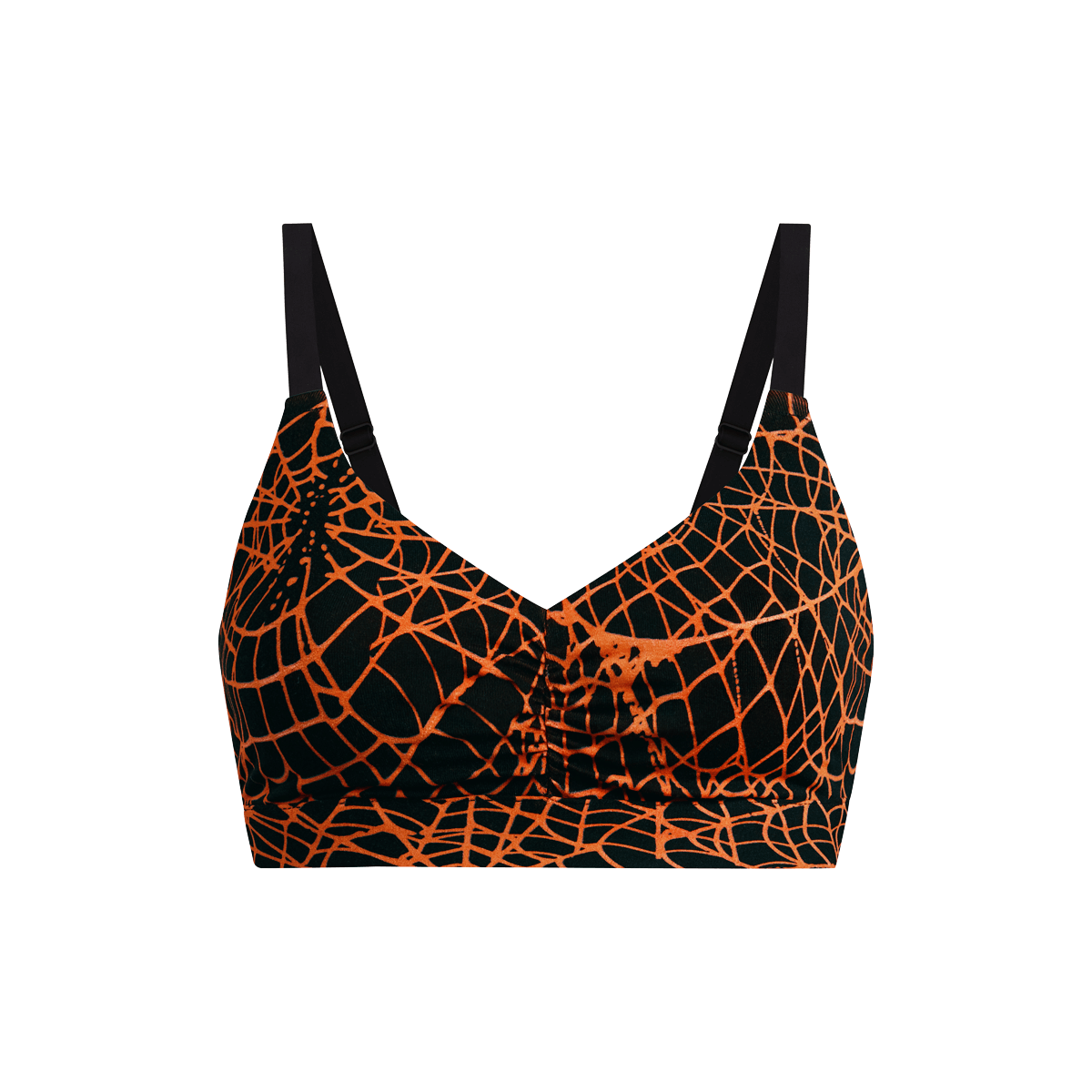 Curvy UltraModal™ FeelFree Ruched Bralette | Caught in a Web