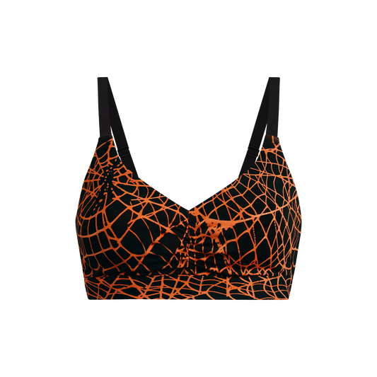 Curvy UltraModal™ FeelFree Ruched Bralette | Caught in a Web