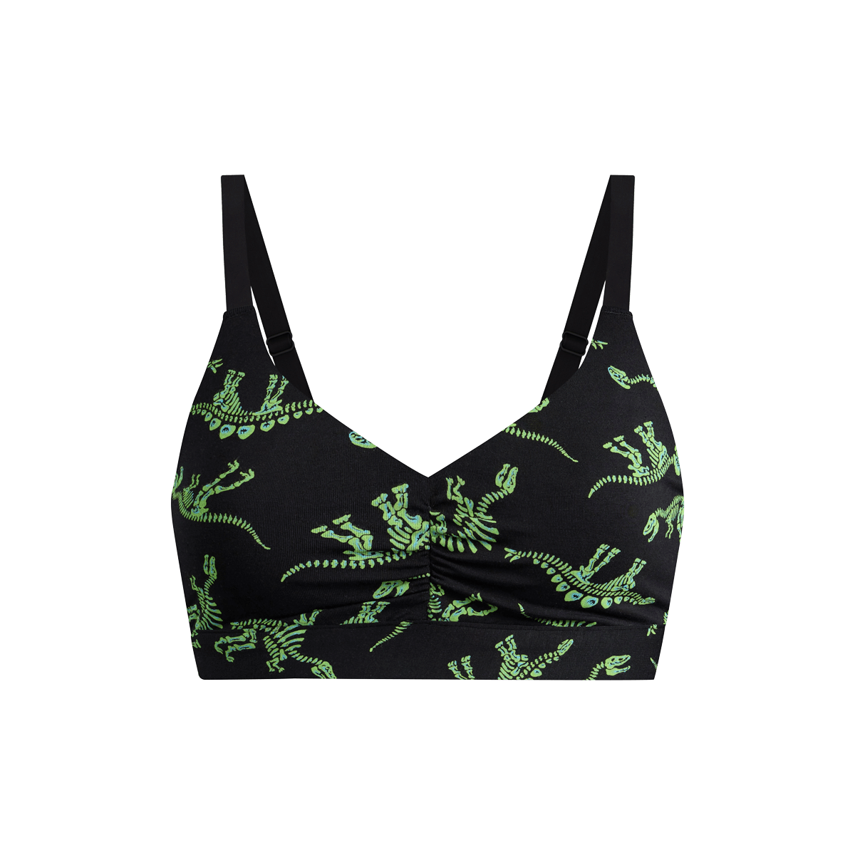 Curvy UltraModal™ FeelFree Ruched Bralette | Electric Dino