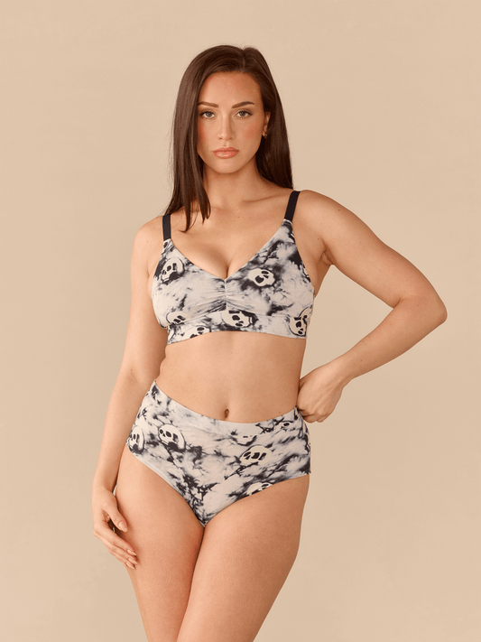 Curvy UltraModal™ FeelFree Ruched Bralette | Ghosted