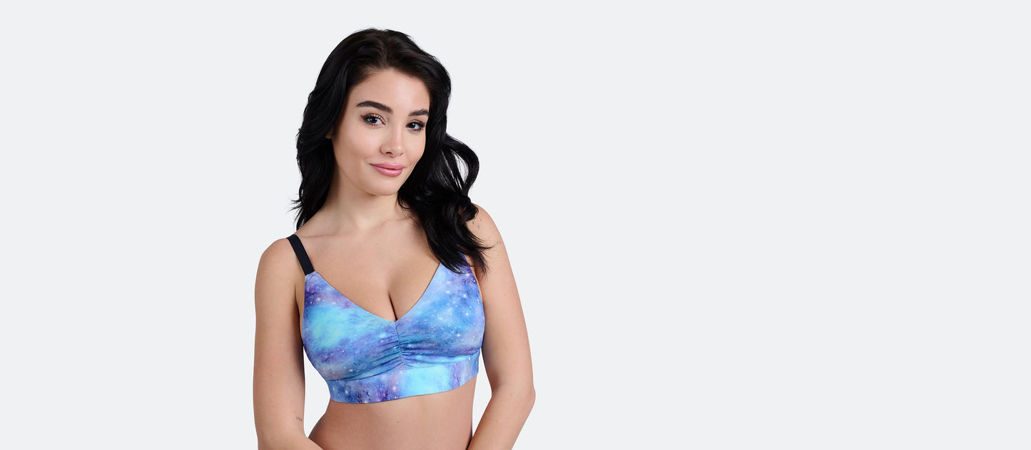 Curvy UltraModal™ FeelFree Ruched Bralette | Galaxy