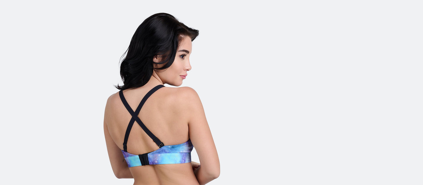 Curvy UltraModal™ FeelFree Ruched Bralette | Galaxy