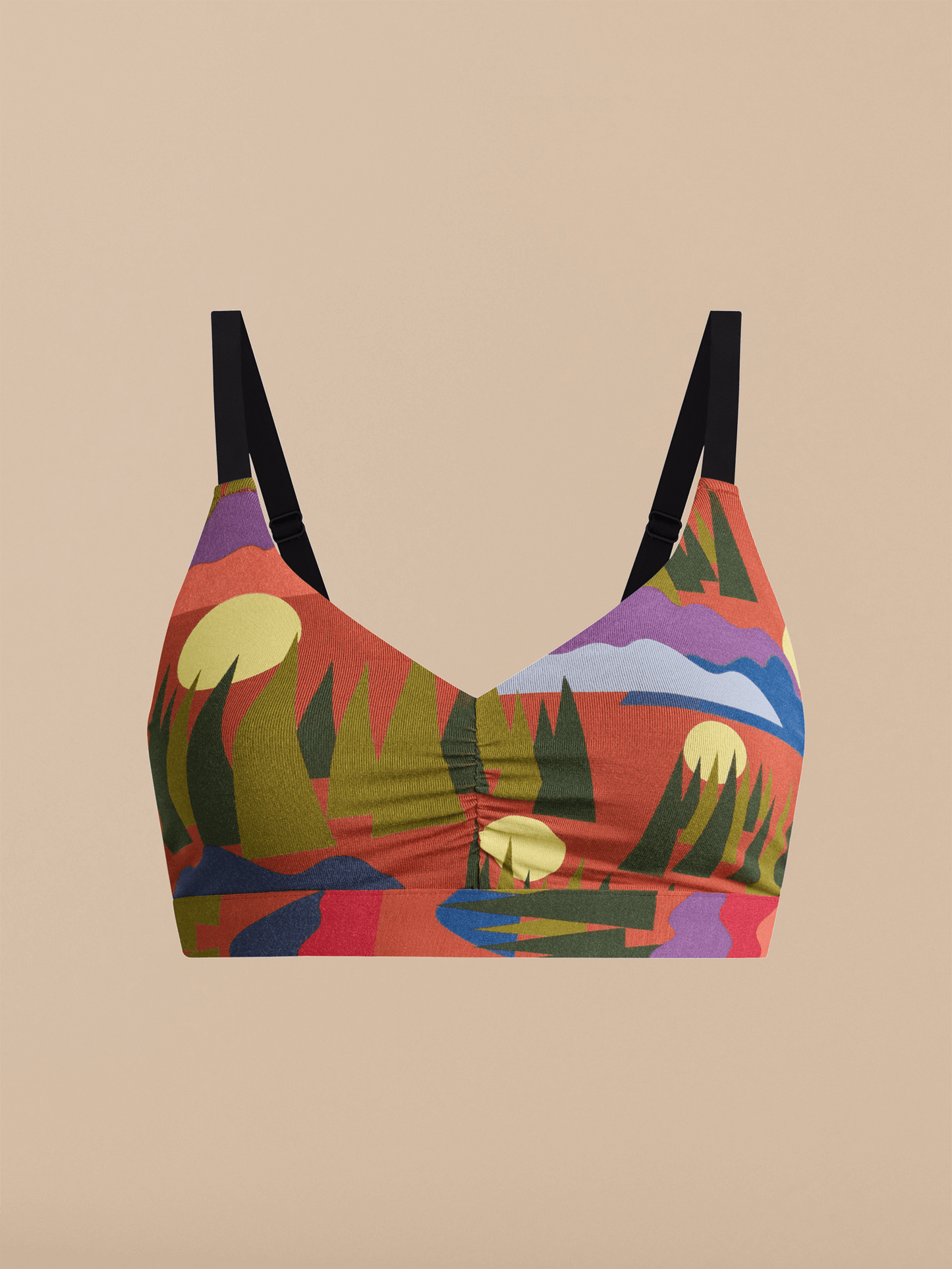 Curvy UltraModal™ FeelFree Ruched Bralette | Mountain High