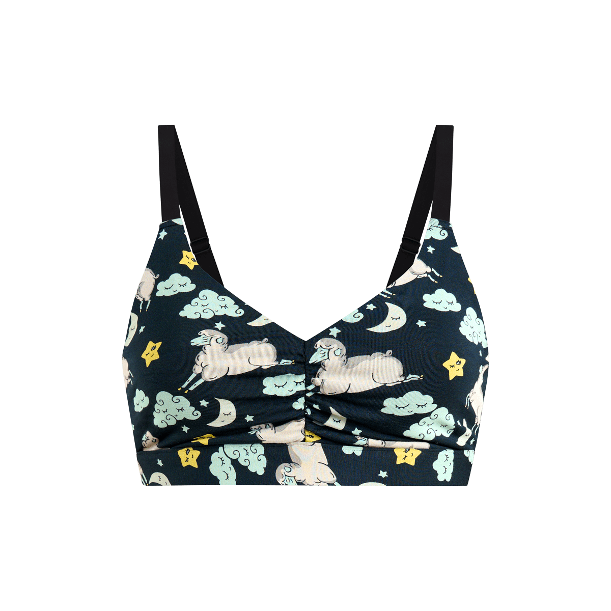 Curvy UltraModal™ FeelFree Ruched Bralette | Sound Ashleep