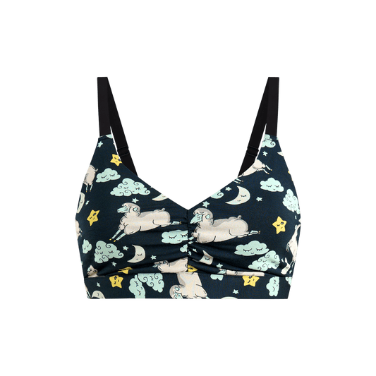 Curvy UltraModal™ FeelFree Ruched Bralette | Sound Ashleep