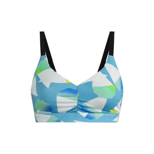 Curvy UltraModal™ FeelFree Ruched Bralette | Snow Cone