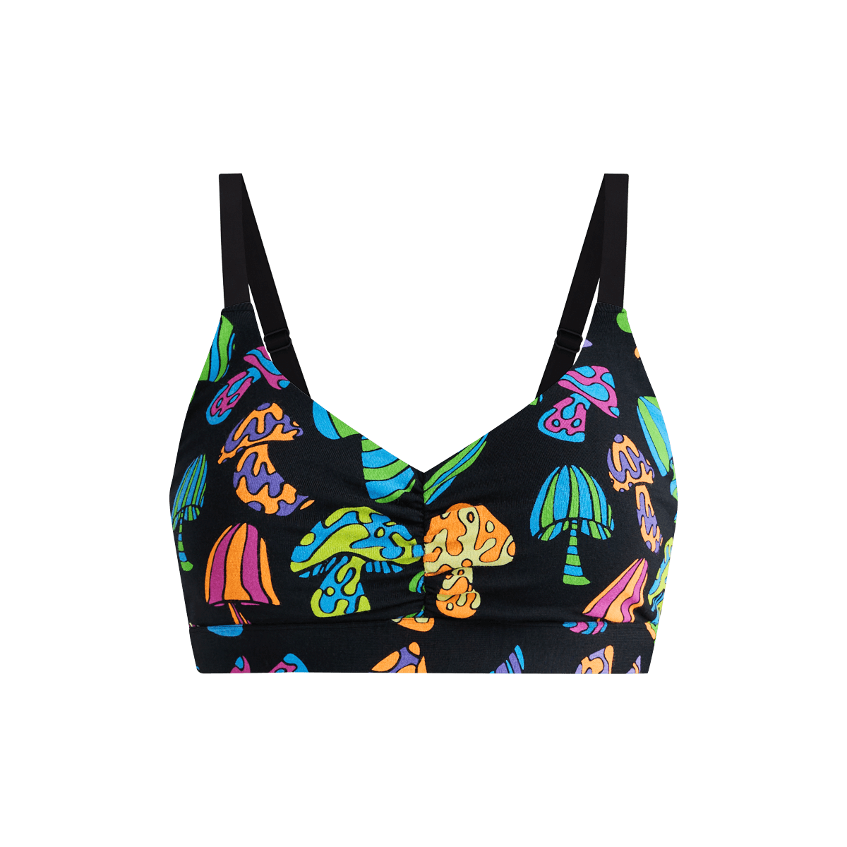 Curvy UltraModal™ FeelFree Ruched Bralette | Shroomin