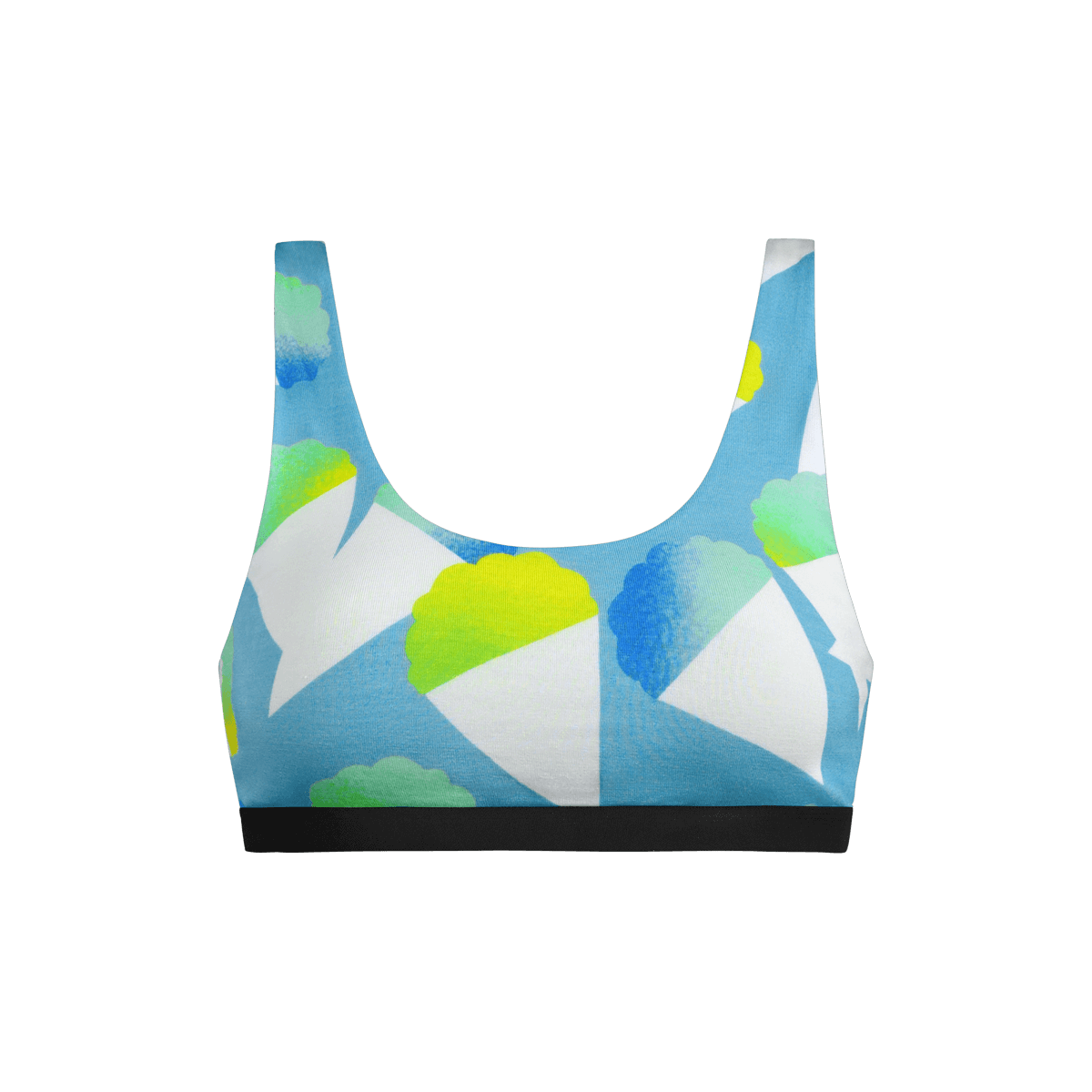 Curvy UltraModal™ Core Scoop Bralette | Snow Cone