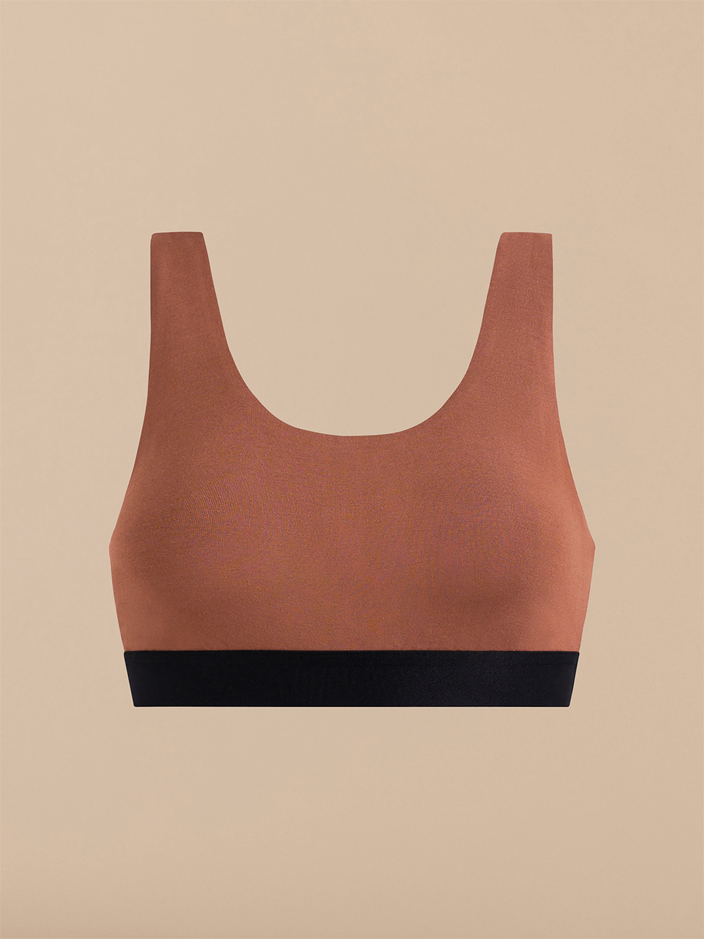 Curvy UltraModal™ Core Scoop Bralette | Cedar Wood