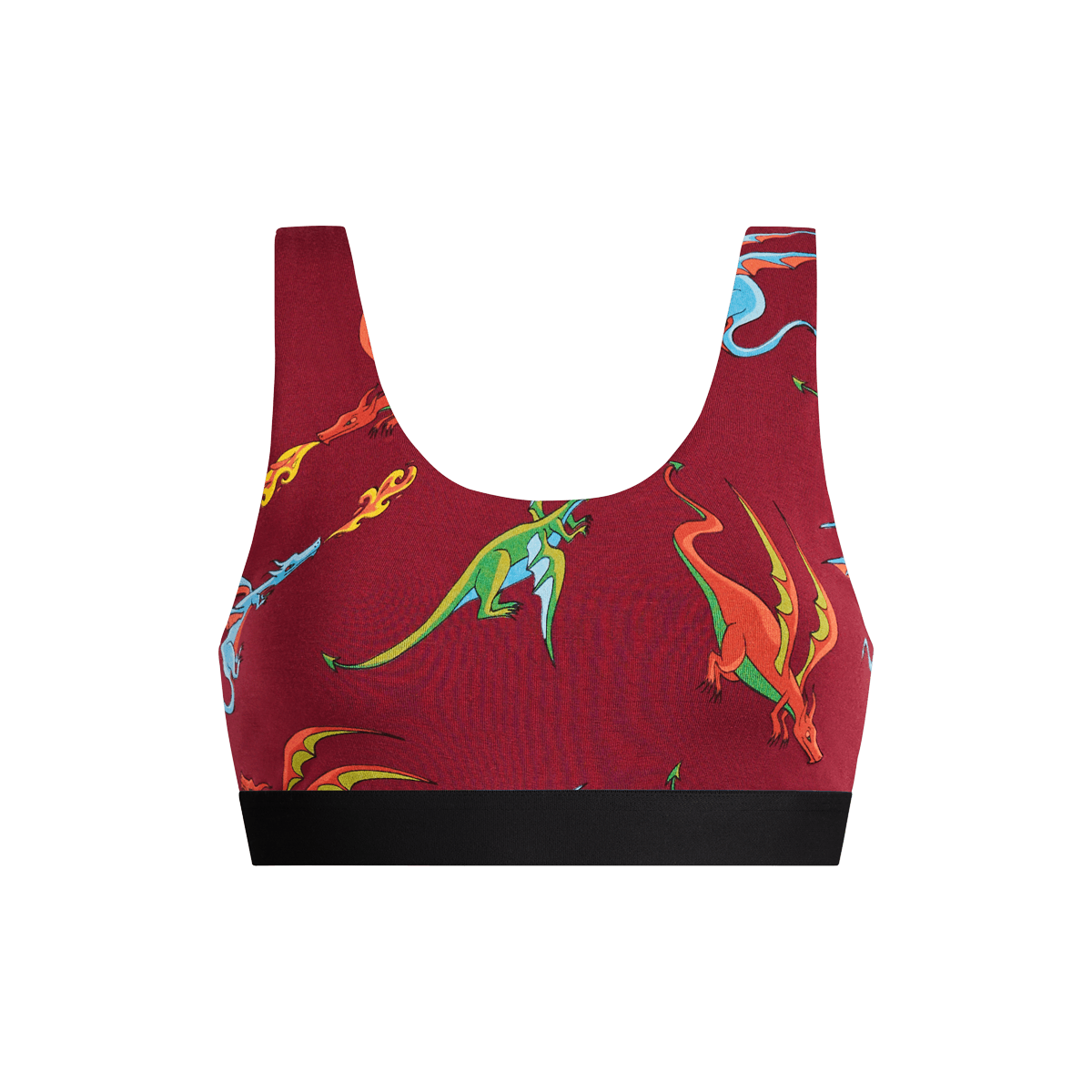 Curvy UltraModal™ Core Scoop Bralette | Fired Up