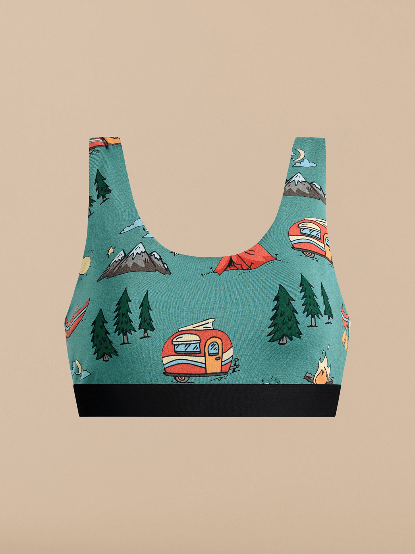 Curvy UltraModal™ Core Scoop Bralette | Happy Camper