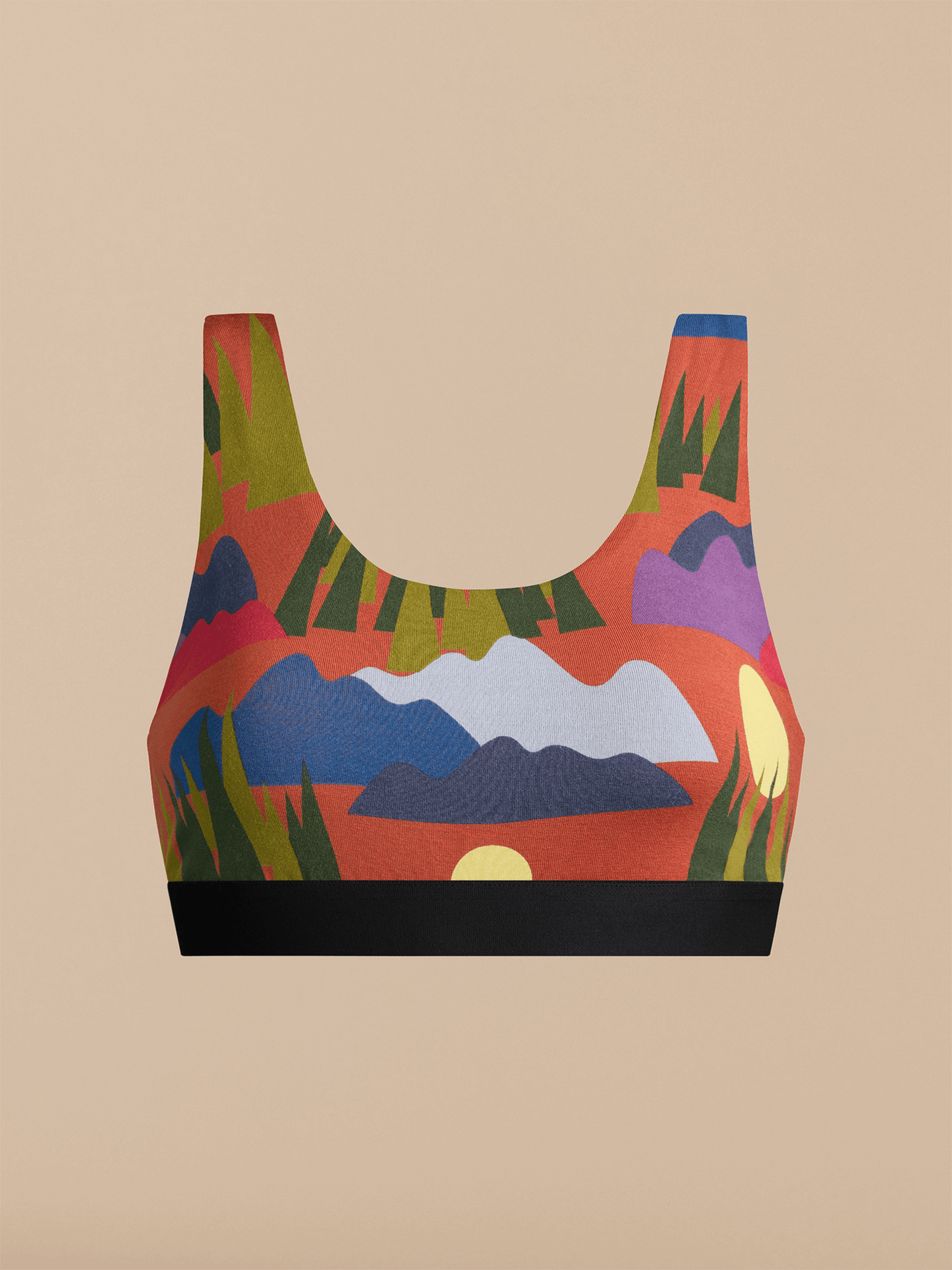 Curvy UltraModal™ Core Scoop Bralette | Mountain High