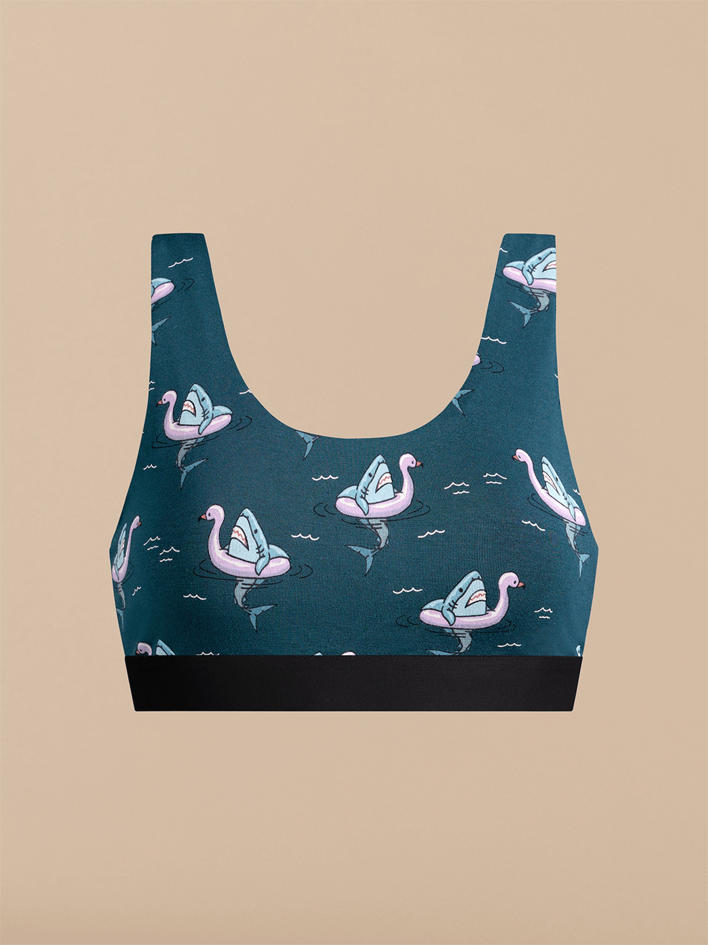 Curvy UltraModal™ Core Scoop Bralette | Pool Sharks 2.0