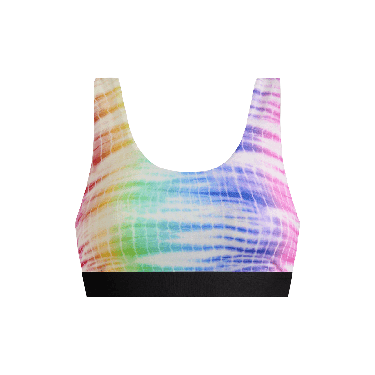 Curvy UltraModal™ Core Scoop Bralette | Rainbow Daze