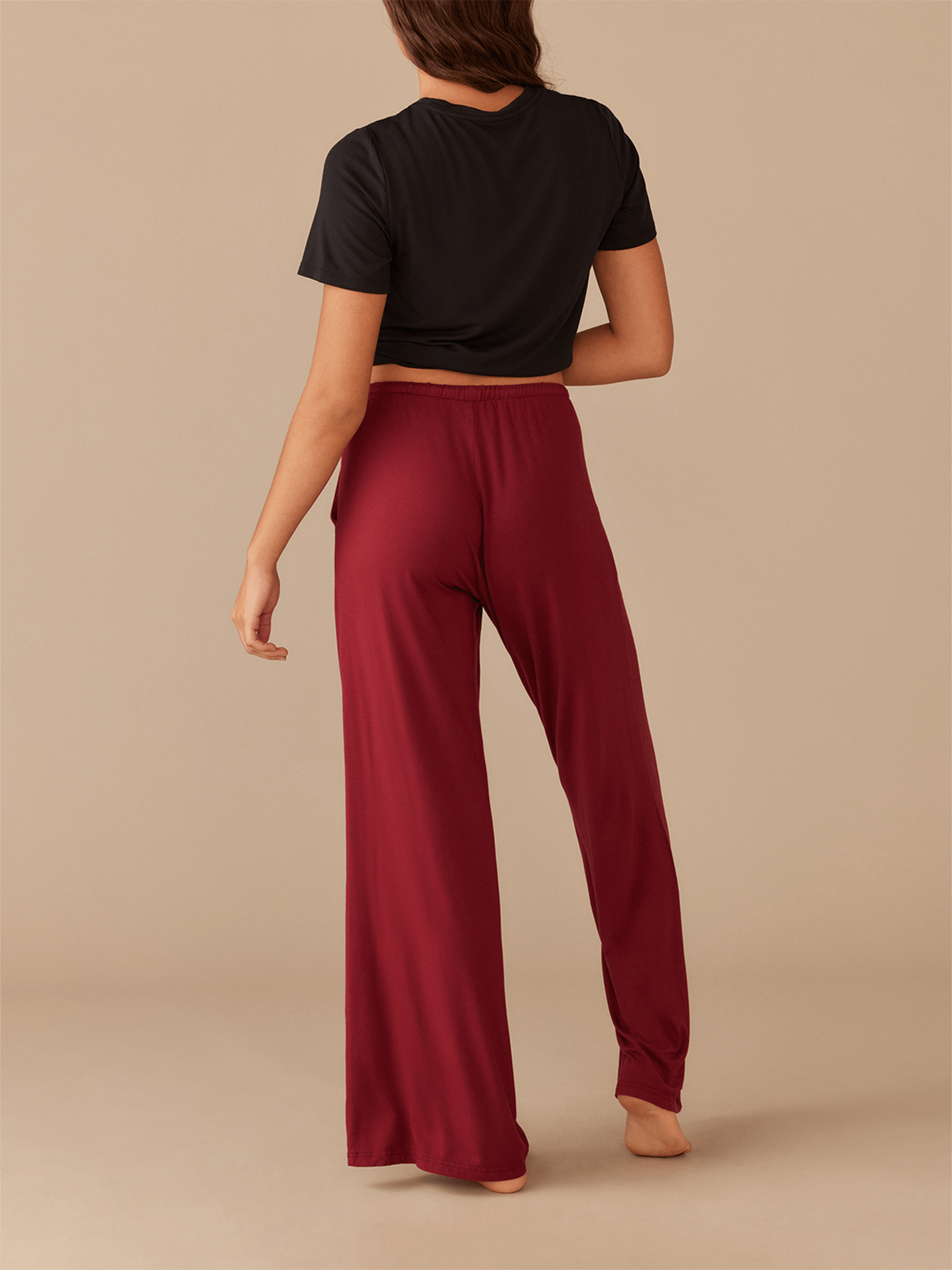 UltraModal™ Wide Leg Lounge Pant  | Cabernet