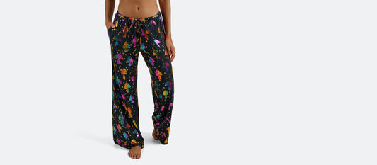 UltraModal™ Wide Leg Lounge Pant  | Disco Shrooms