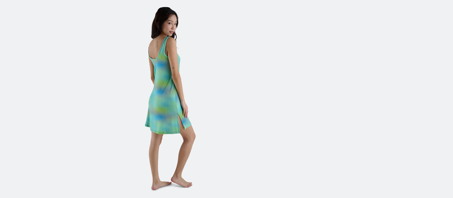 UltraModal™ Tank Dress | Airbrush Green