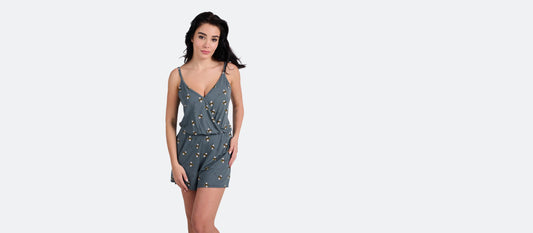 UltraModal™ V-Neck Romper | Let It Bee