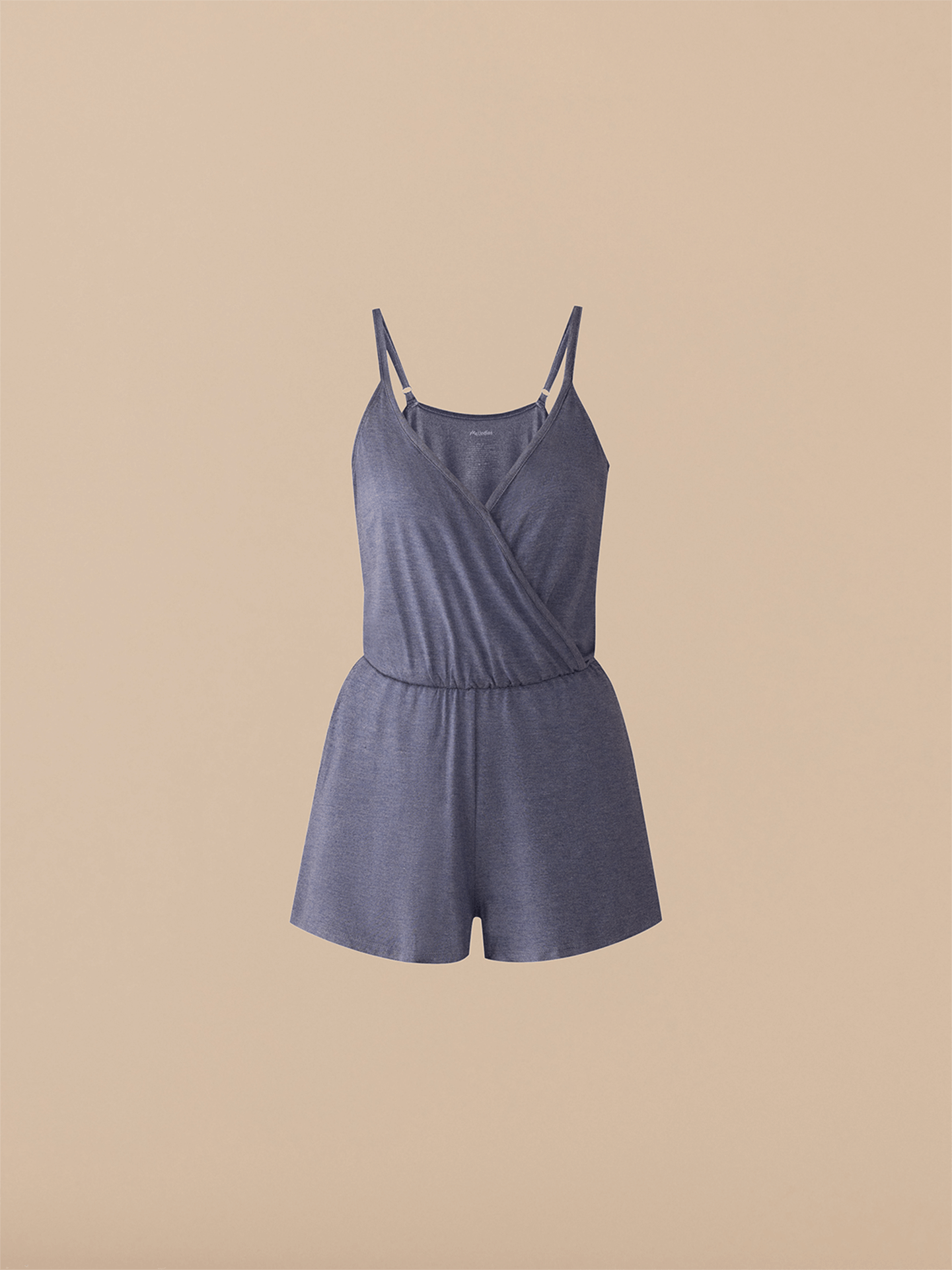 UltraModal™ V-Neck Romper | Heather Navy