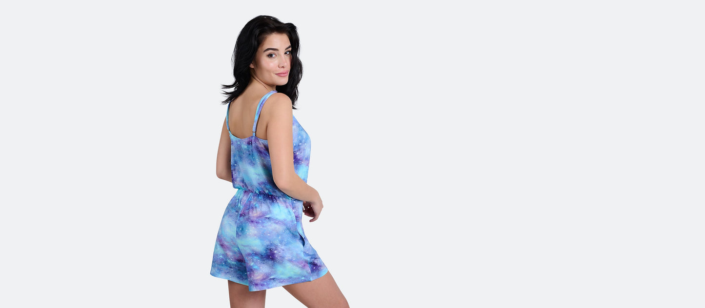 UltraModal™ V-Neck Romper | Galaxy