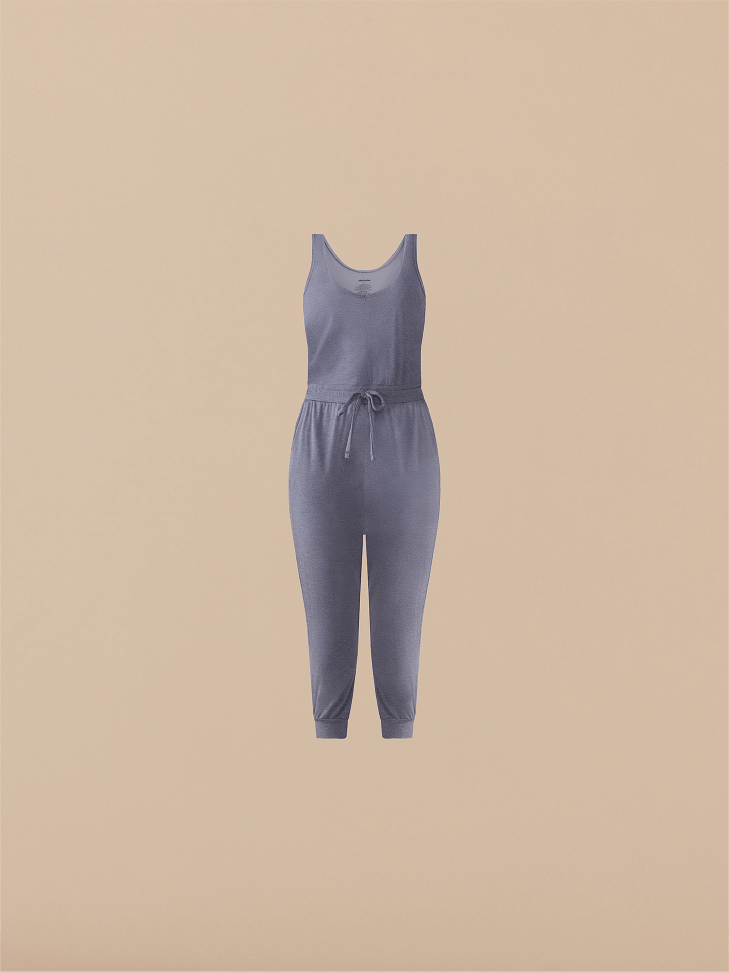 UltraModal™ V-Neck Jumpsuit | Heather Navy