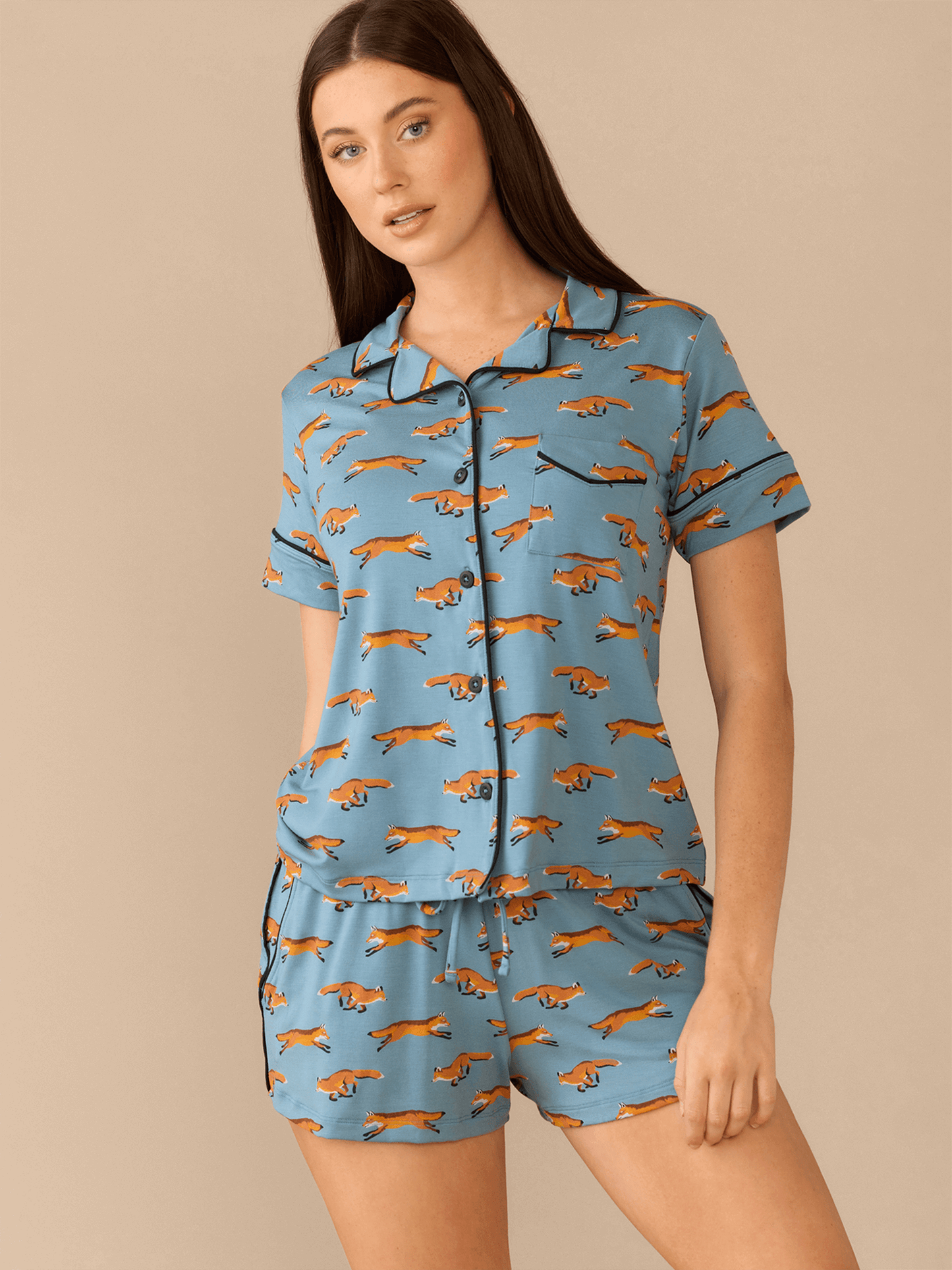 UltraModal™ Shortsleeve PJ Set - Women's | Feeling Foxy