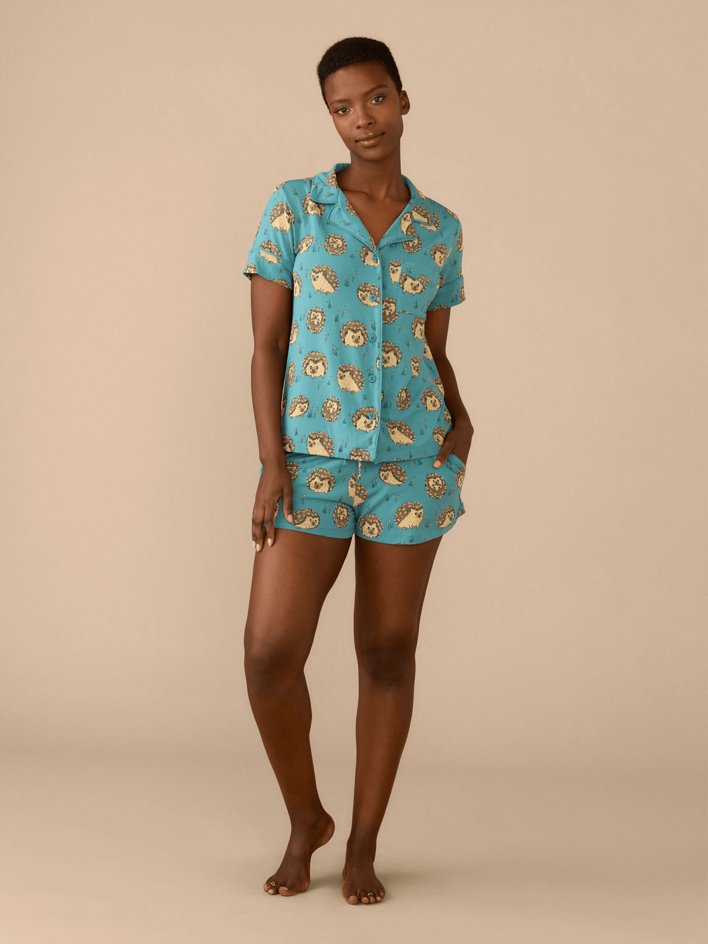 UltraModal™ Shortsleeve PJ Set - Women's | Hedgehogs