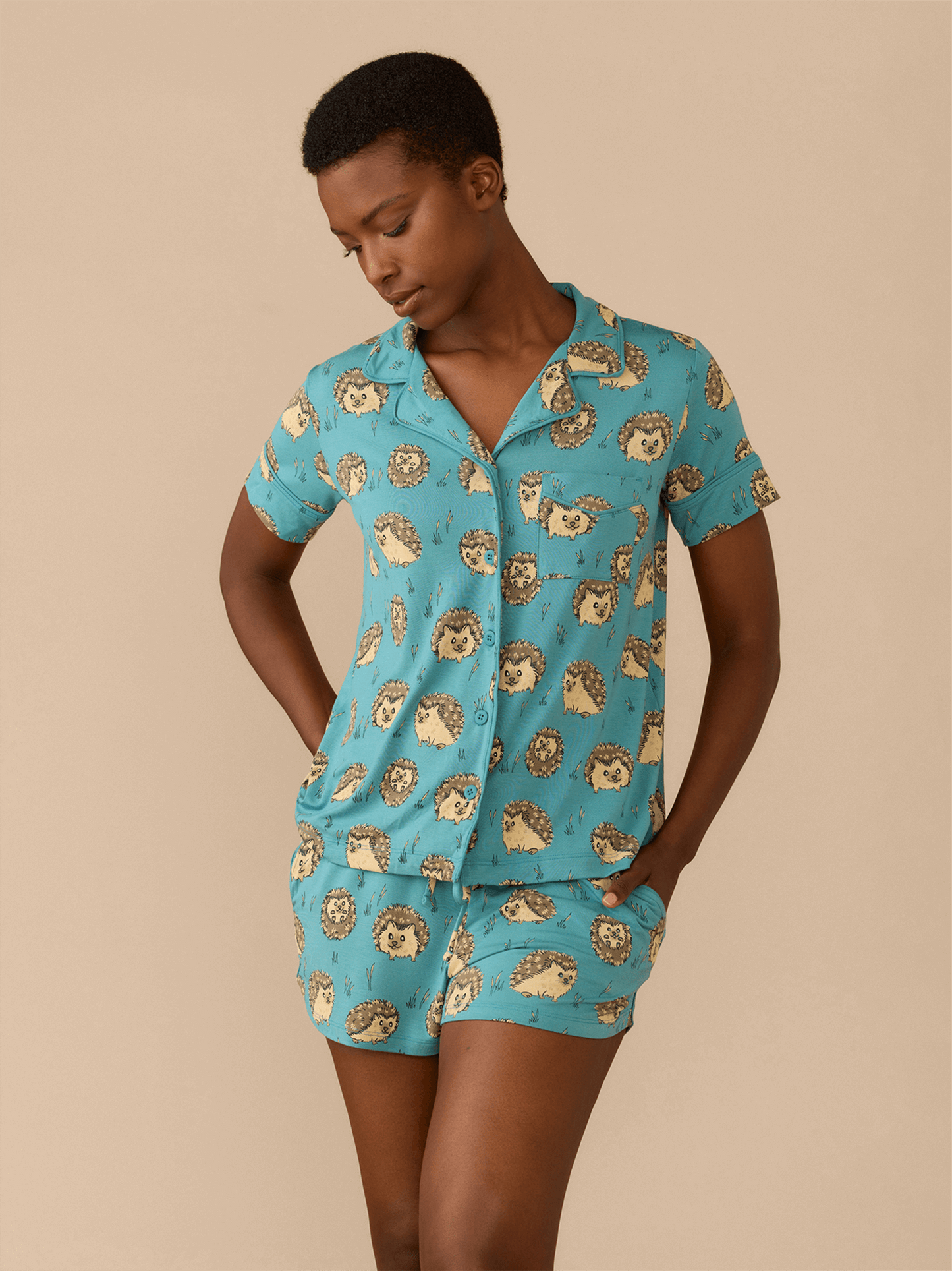 UltraModal™ Shortsleeve PJ Set - Women's | Hedgehogs