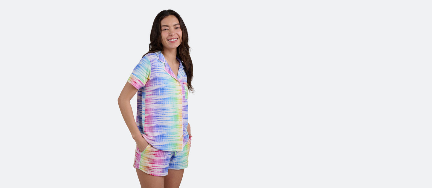 UltraModal™ Shortsleeve PJ Set - Women's | Rainbow Daze