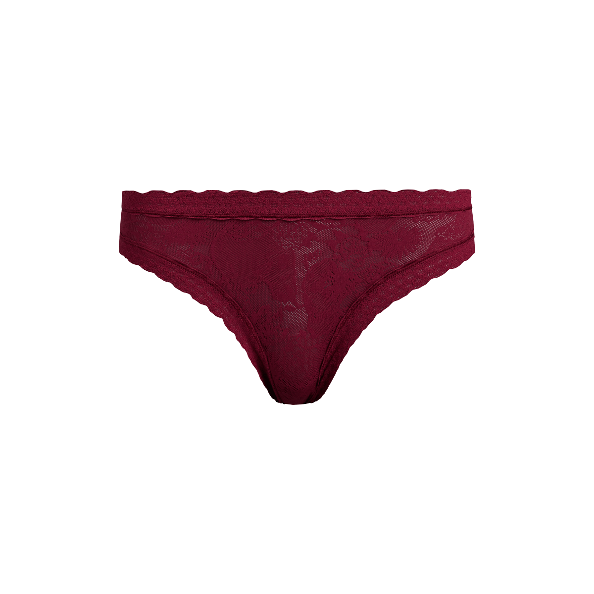 All Over Lace Tanga | Plum Dead Flowers