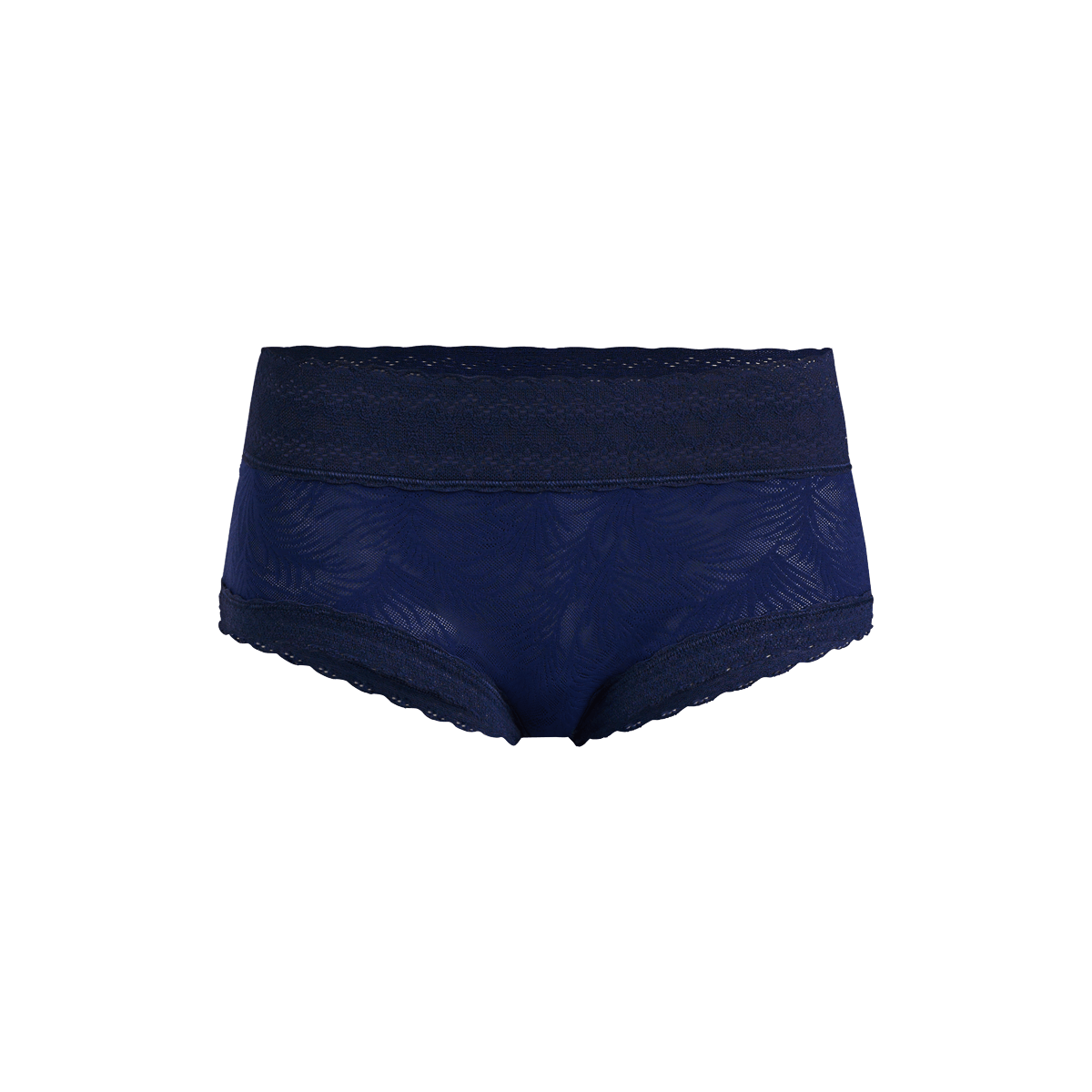 All Over Lace Hipster | Midnight Navy Palm