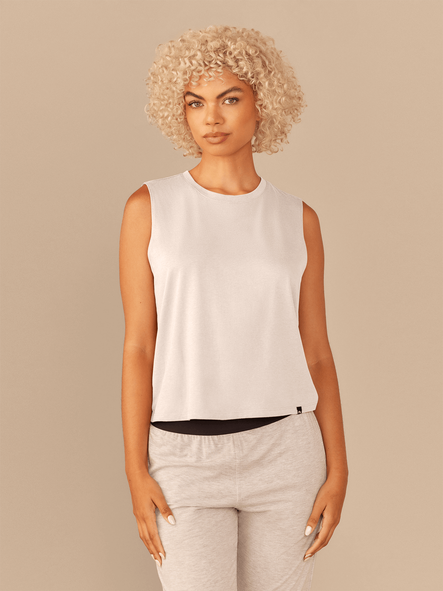 Daily Sleeveless Tee - Women's | White