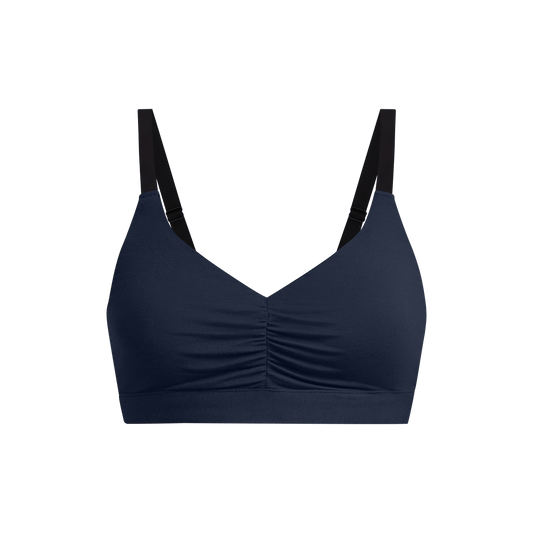 Curvy UltraModal™ FeelFree Ruched Bralette | Dark Sapphire